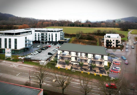 Attraktives Neubauprojekt in Mühlhausen: Mehrfamilienhaus mit Gewerbeeinheit im EG