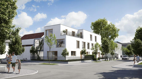 VIER Exklusive Neubauwohnungen in Mannheim Oststadt (150 bis 200 m² Wohnflächen)