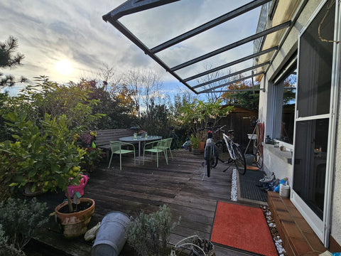 Schöne 5 Zimmer Maisonette ETW (EG/UG) mit 310 m² eigenem Garten, Bestlage Wiesloch; Südausrichtung