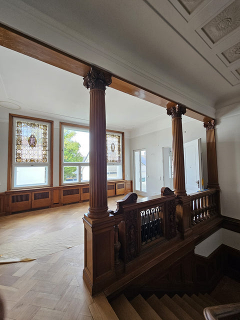 Wohn-/Büroträume in der Dyckerhoff Villa direkt am Rhein in Wiesbaden