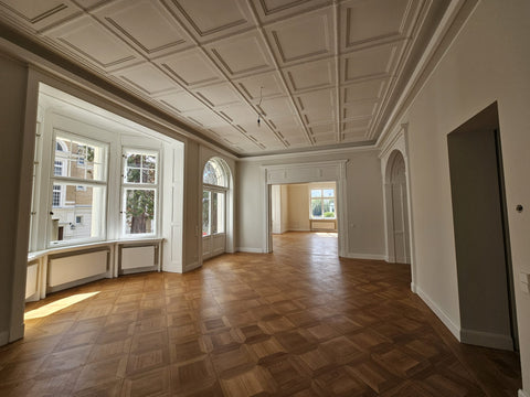 Wohn-/Büroträume in der Dyckerhoff Villa direkt am Rhein in Wiesbaden