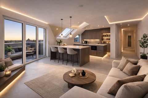 Edle Neubau Maisonette ETW mit 4 ZKBB und 135 m² Wohnfläche, Limburgerhof